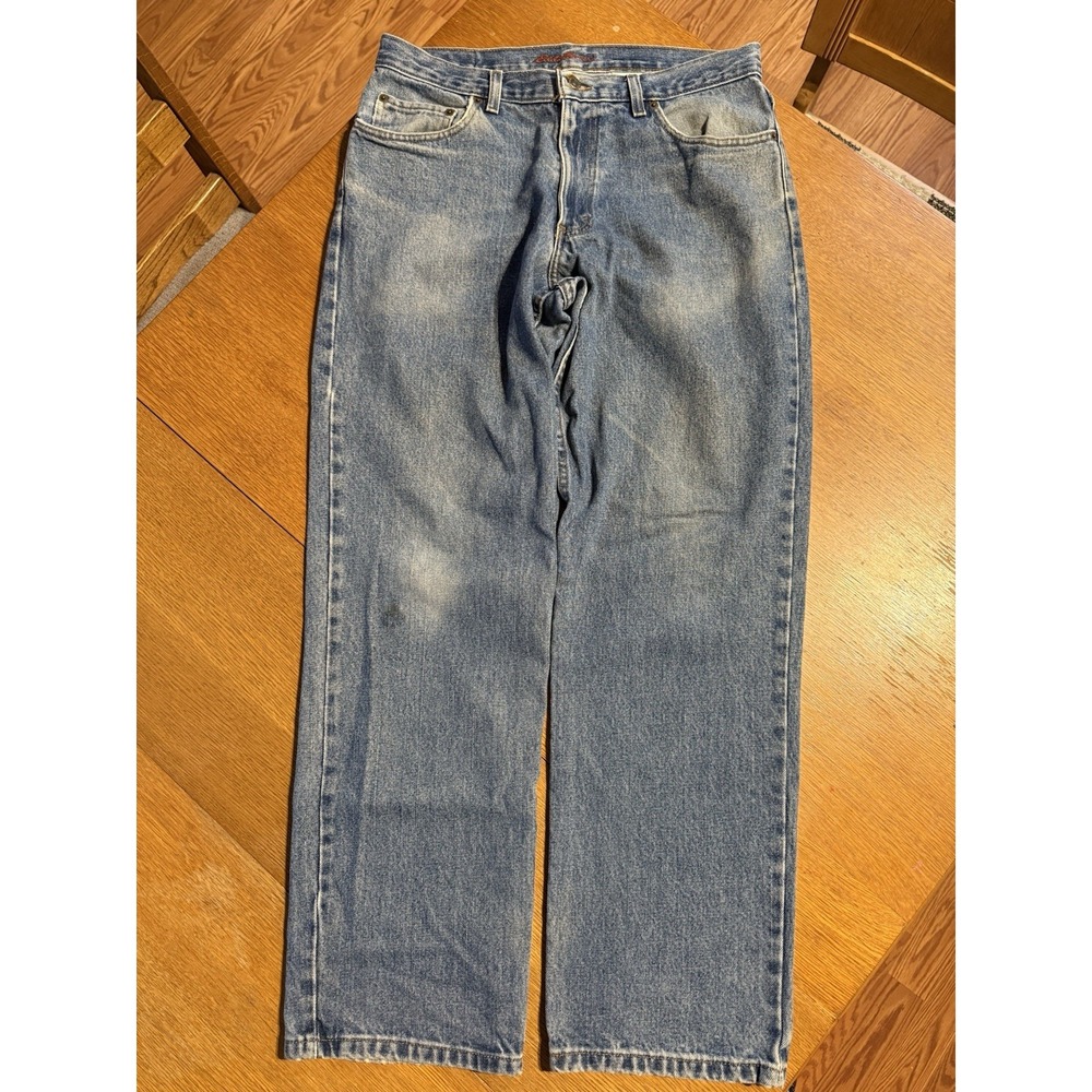 Vintage Eddie Bauer Jeans Mens‎ 35x32 Classic Fit 100% Cotton Premium Denim Y2K